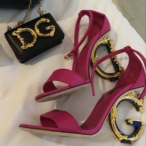 Women’s dolce and gabbana heels and bag